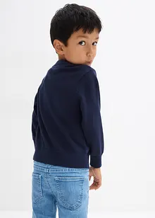 Svetr z jemné pleteniny z čisté bavlny, bonprix