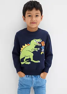 Svetr z jemné pleteniny z čisté bavlny, bonprix