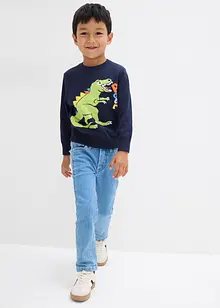 Svetr z jemné pleteniny z čisté bavlny, bonprix