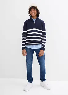 Džíny z teplákoviny, Slim Fit, Straight, bonprix