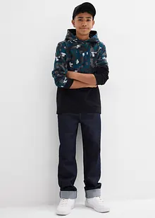 Mikina s kapucí a organickou bavlnou, bonprix