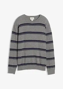 Svetr z jemné pleteniny z čisté bavlny, recyklovatelný, bonprix