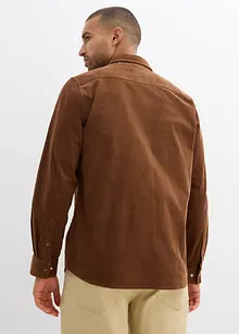 Strečová manšestrová košile s bavlnou, bonprix