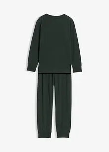 Pyžamo z měkké bavlny, s potiskem svítícím ve tmě (2dílná souprava), bonprix