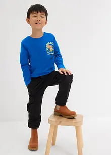 Triko s dlouhým rukávem, z čisté organické bavlny, bonprix