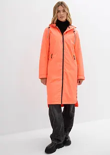 Nepromokavý, zateplený kabát v midi délce, bonprix
