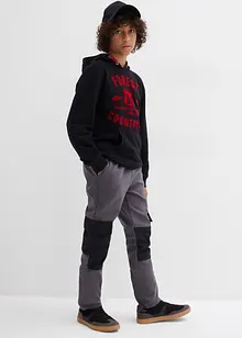 Softshellové cargo kalhoty, s nastavitelnou šířkou, bonprix