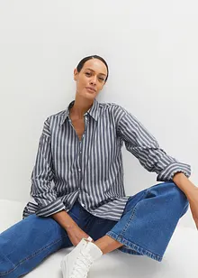 Košilová halenka z čisté bavlny, bonprix