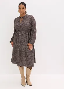 Žerzejové midi šaty, bonprix