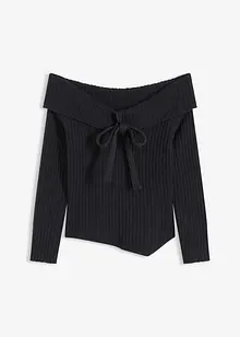 Žebrovaný svetr, bonprix