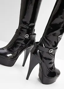 Kozačky nad kolena, na platformě, bonprix