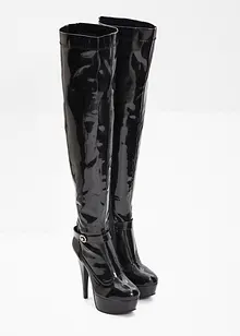 Kozačky nad kolena, na platformě, bonprix