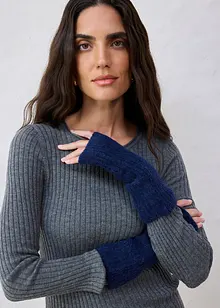 Vlněné návleky na ruce s alpakou, bonprix