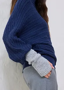 Vlněné návleky na ruce s alpakou, bonprix