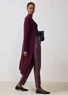 Kožené kalhoty z nappa jehnětiny, bonprix