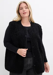 Vesta z medvídkového flísu, bonprix