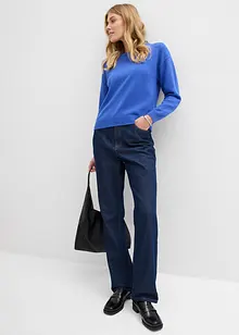 Oversize svetr z čisté bavlny, bonprix