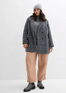 Svetr s rolákovým límcem, z čisté bavlny, bonprix