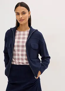 Oversize pletený kabátek, bonprix