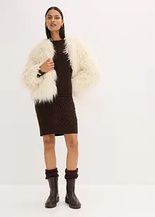 Oversize bunda z umělé kožešiny, bonprix