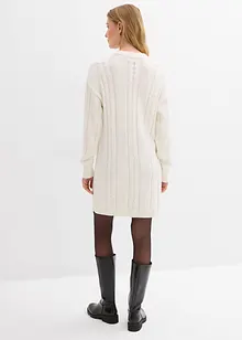 Pletené šaty z čisté bavlny, bonprix