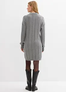 Pletené šaty z čisté bavlny, bonprix