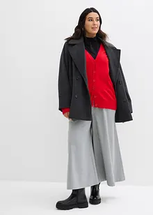 Dlouhý pletený kabátek z měkké viskózové směsi, bonprix