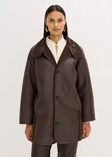 Bunda z umělé jehněčí kožešiny, bonprix