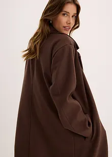 Oversize kabát s vlněným vzhledem, bonprix