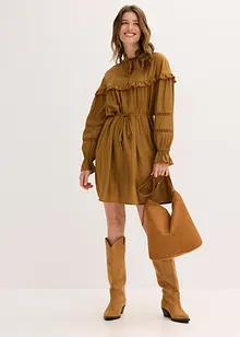 Tunikové šaty z jemné viskózové směsi, bonprix
