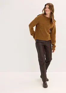 Kabátek ze silnější pleteniny, bonprix