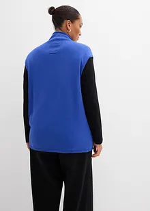 Svetr bez rukávů z čisté bavlny, bonprix