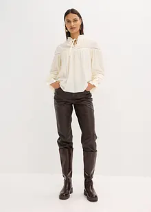 Halenka bez zapínání, z jemné viskózové směsi, bonprix