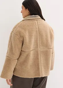 Bunda z medvídkového flísu, bonprix