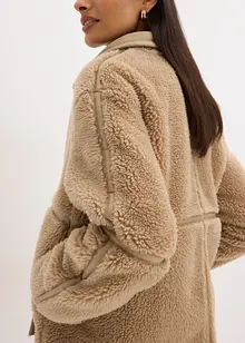 Bunda z medvídkového flísu, bonprix