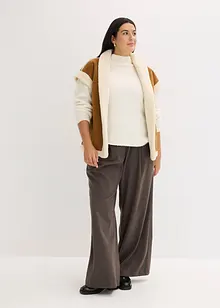 Vesta z umělé jehněčí kožešiny, bonprix