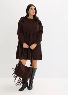 Manšestrové šaty z bavlny, bonprix