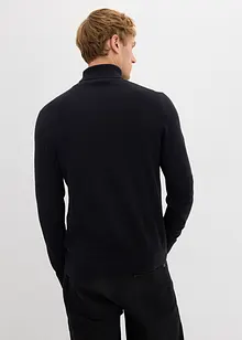 Svetr s rolákovým límcem, z jemné pleteniny s luxusní merino vlnou, Slim Fit, bonprix