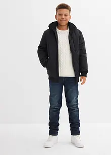 Svetr s copánkovým vzorem, z recyklovatelné organické bavlny, bonprix