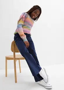 Měkké manšestrové kalhoty z recyklovatelného streče z organické bavlny, bonprix