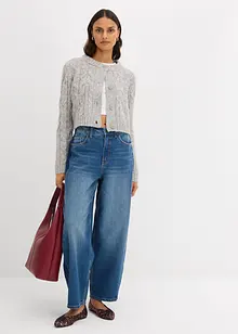 Kabátek ze silnější pleteniny z měkké vlněné směsi, bonprix