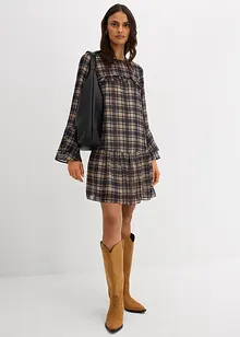 Šifónové šaty s volány, bonprix