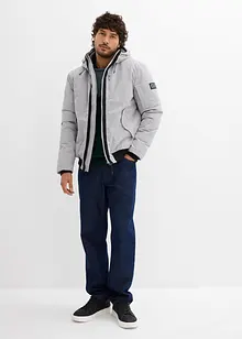 Zimní bluzon s kapucí a sportovními detaily, bonprix