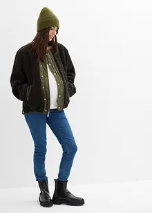 Těhotenská bunda bomber s nosicí vsadkou, 4 v 1, bonprix