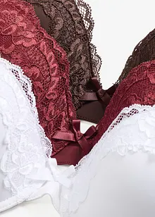 Vyztužená podprsenka (3 ks v balení), bonprix