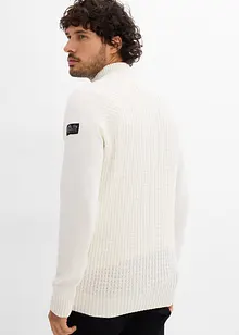 Pulovr se stojáčkem z recyklované bavlny, bonprix