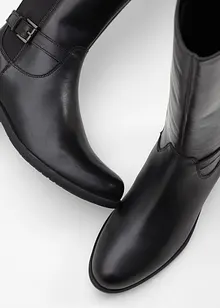 Kožené kozačky, bonprix