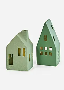 LED dekorativní domečky (2dílná sada), bonprix