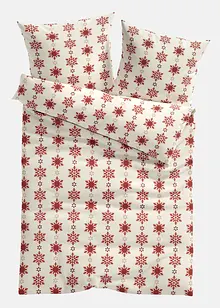 Souprava povlečení se sněhovými vločkami, bonprix