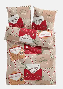 Souprava povlečení s vánočním dopisem, bonprix